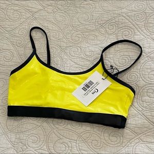 NWT Zyia Metallic Light n Tight Adjustable Strap Bra